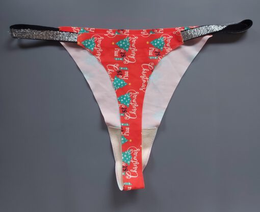 Rode kerst string - Afbeelding 2