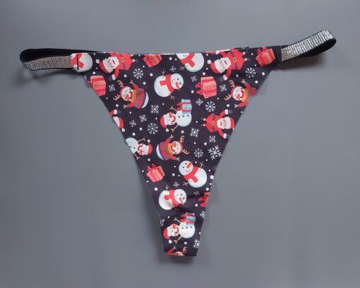 Zwarte kerst string