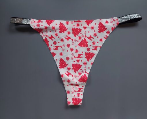 Rood witte Kerst string