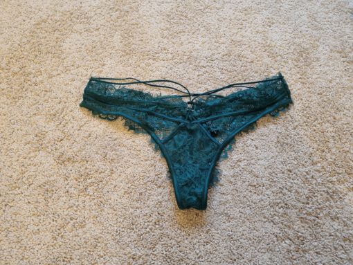 Groen luxe slipje