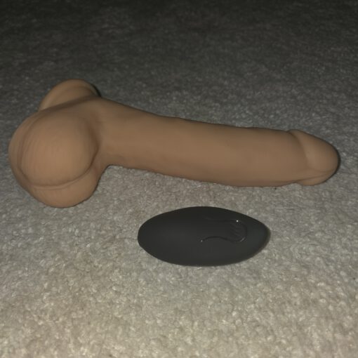 Stotende dildo met zuignap