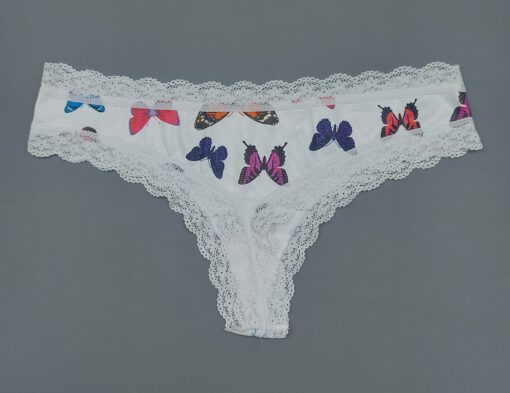 String met vlinders en kant - Afbeelding 2