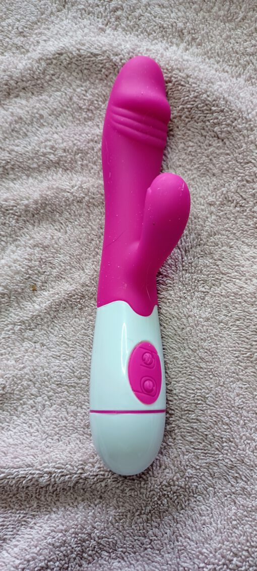 Roze met wit vibrator - Afbeelding 3