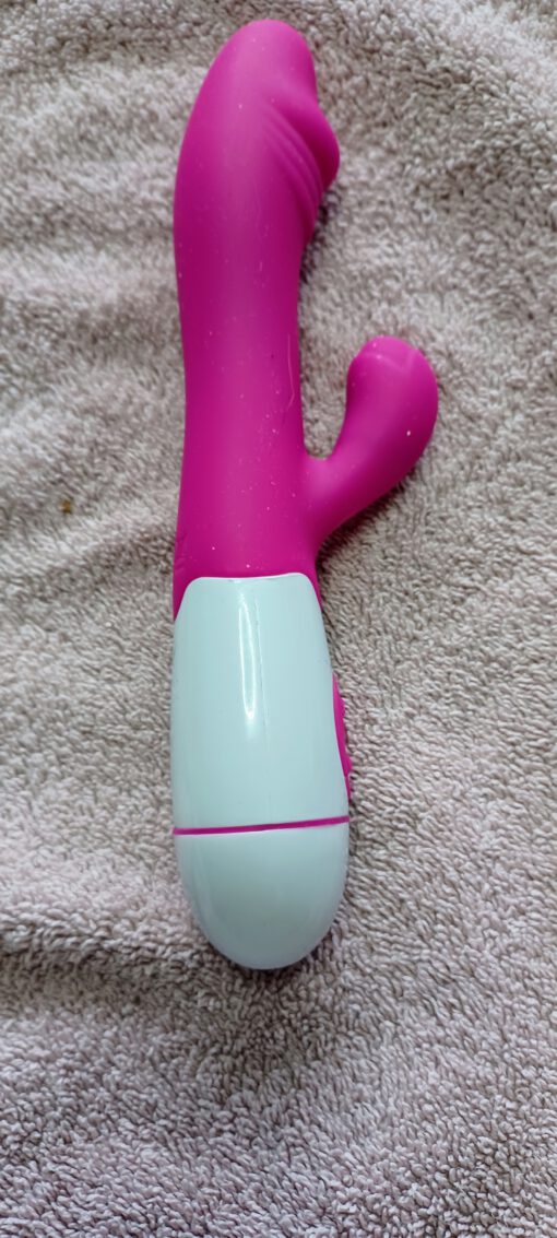 Roze met wit vibrator - Afbeelding 2