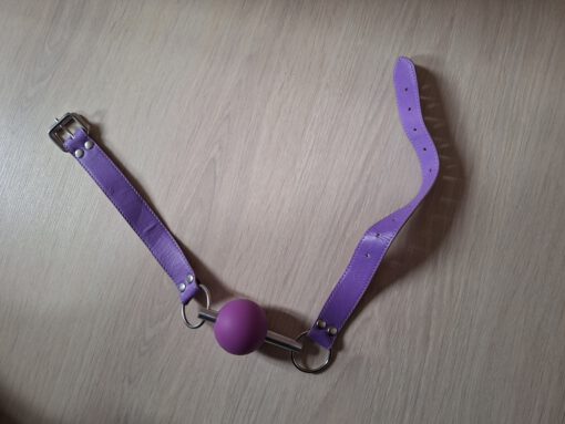 Gebruikte ball gag