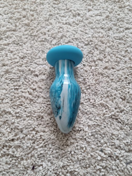Blauwe butt plug - Afbeelding 3