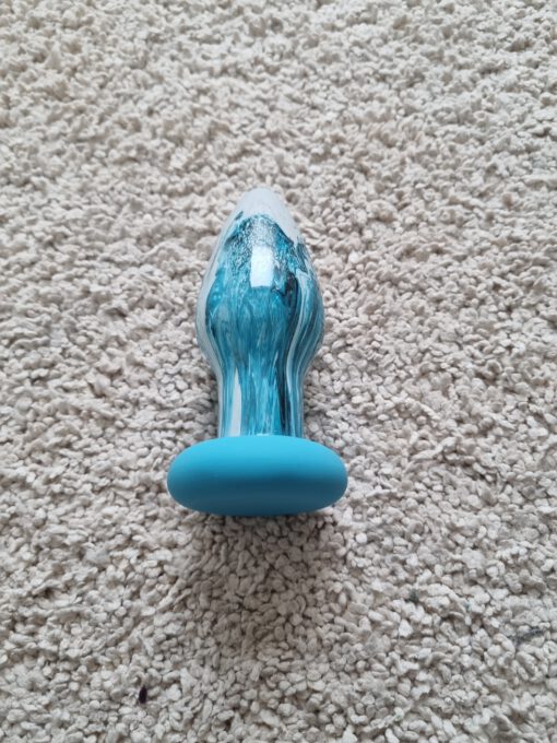 Blauwe butt plug - Afbeelding 2
