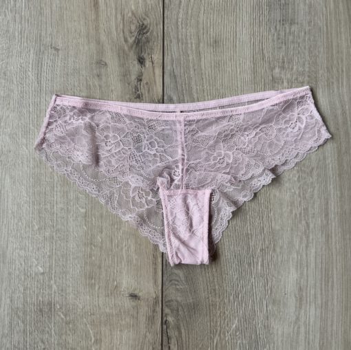 Lichtroze kanten hipster