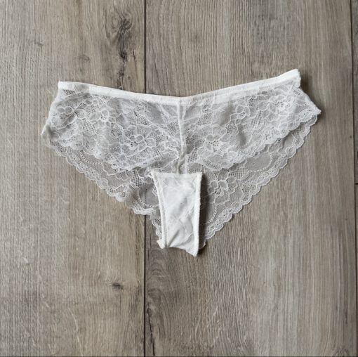 Witte kanten hipster