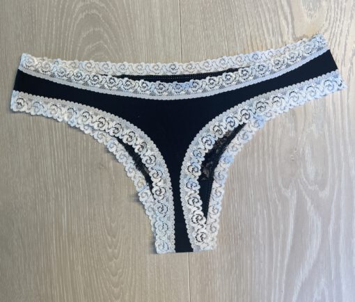 Zwart met witte randjes - Afbeelding 2