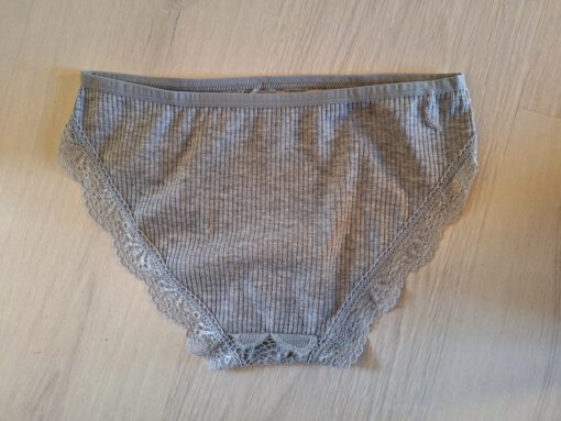 Grijze gedragen slip - Afbeelding 2