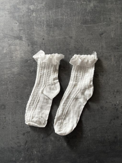 Witte sokken