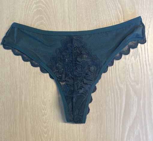 donkerblauwe chique string