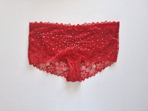 Slip met steentjes