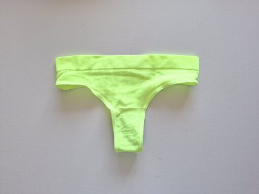 Neon groene string