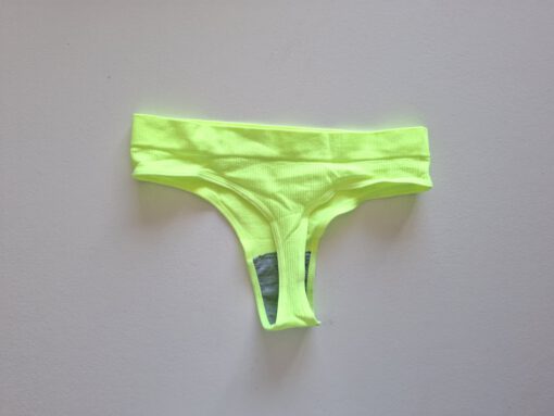 Neon groene string - Afbeelding 2