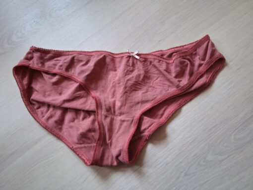 Roze katoenen slip