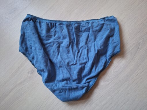 Blauwe gedragen slip - Afbeelding 2
