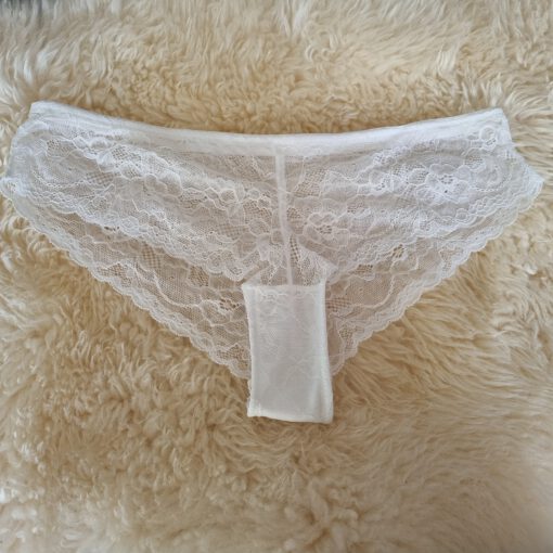 Witte kanten hipster