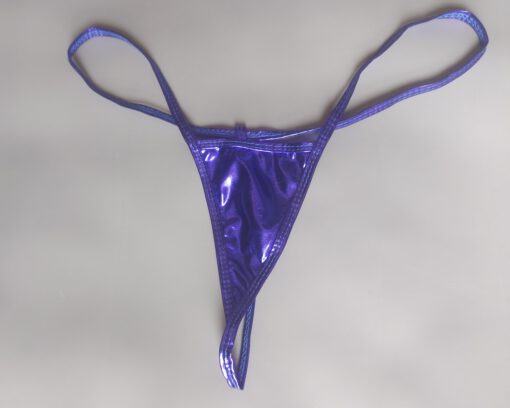 Blauwe string