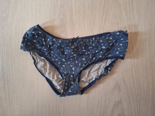 Schattige blauwe slip