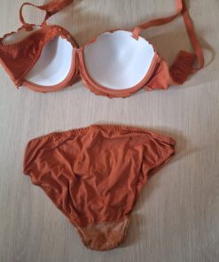 Oranje bh-set - Afbeelding 3