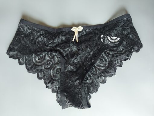 Sexy slip van kant met strikje