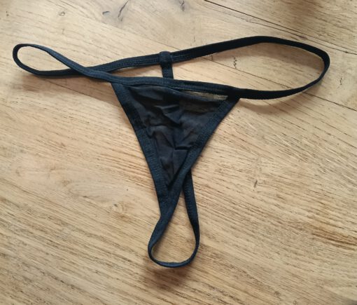 Doorschijnend jurkje met string - Afbeelding 4