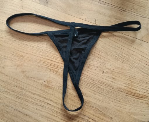 Doorschijnend jurkje met string - Afbeelding 5