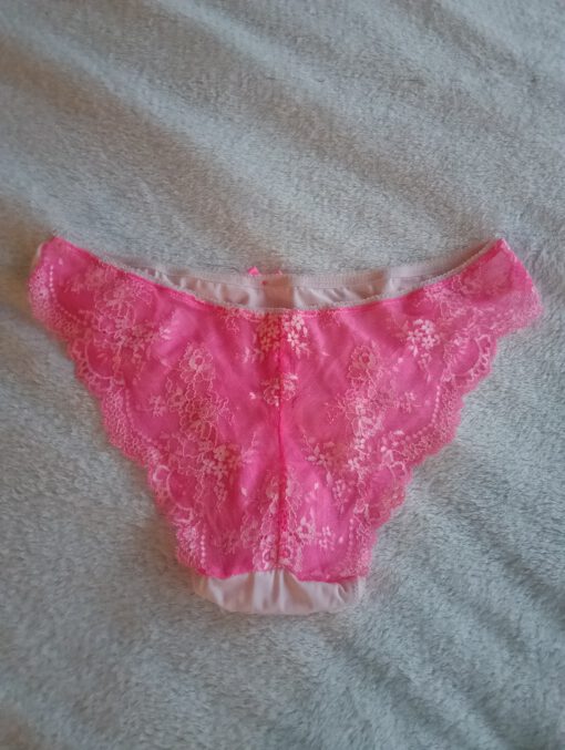 Mooie roze kanten slip - Afbeelding 2