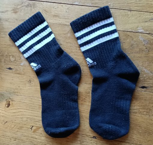 Zwarte Adidas sokken