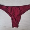 Bordeaurood bikinibroekje