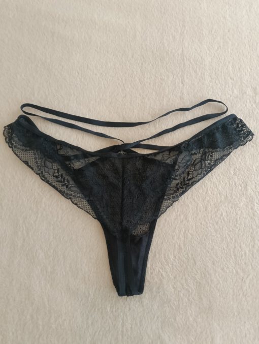 Donkerblauwe string - Afbeelding 2