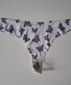 String met vlinders
