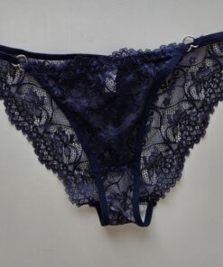 Blauwe slip