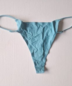 Blauwe string