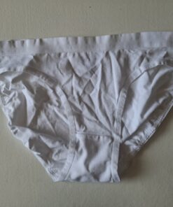 Wit Katoenen slip
