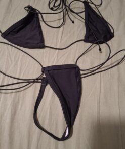 Zwarte lingeriesetje