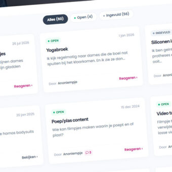 Op zoek naar iets specifieks? Dien een verzoekje in!