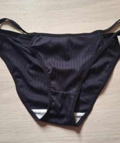 Zwart sexy slipje