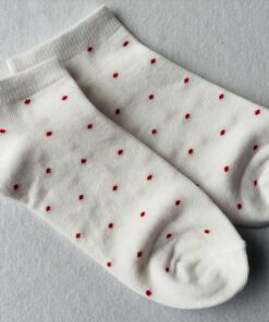 Witte kousevoetjes