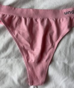 Roze sportieve string