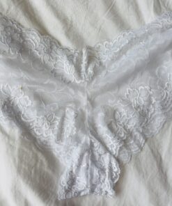Witte brasilian slip