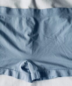 Lichtblauwe boxershort